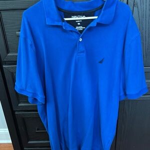 Nautica Men's Blue Polo Shirt